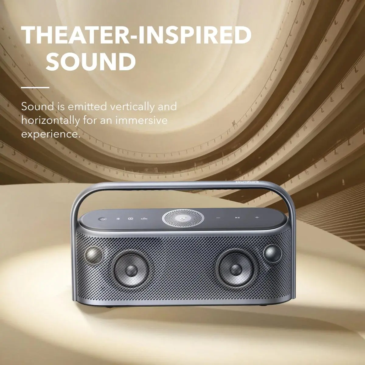 Głośnik Bluetooth Soundcore Motion X600 50W Grafitowy