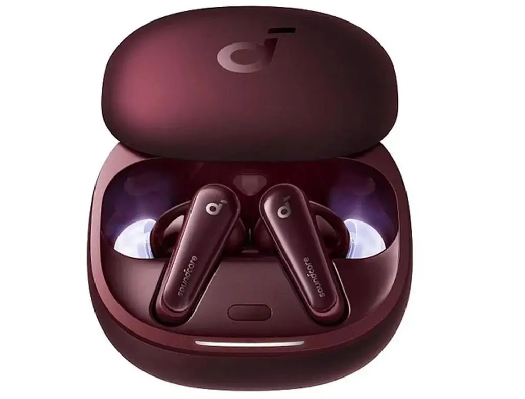 Soundcore Liberty 4 Dokanałowe Bluetooth 5.3 Czerwony, Słuchawki