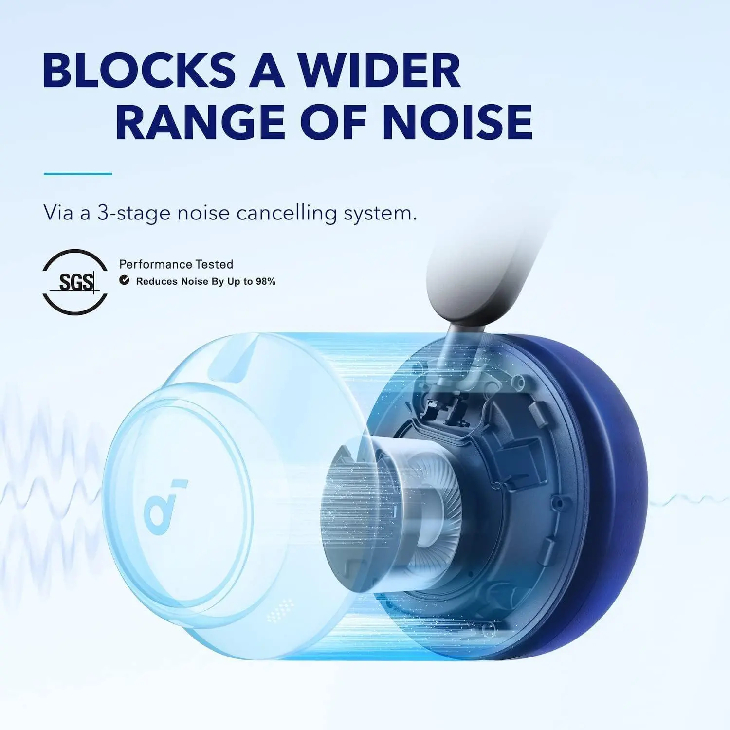 Słuchawki bezprzewodowe Soundcore Space Q45 Nauszne Bluetooth 5.3 Czarny