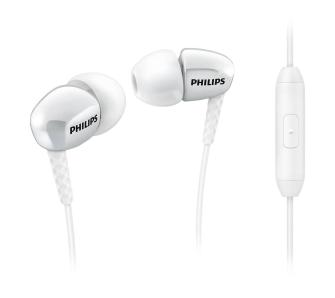 Słuchawki przewodowe Philips SHE3905WT/00 Dokanałowe Mikrofon Biały