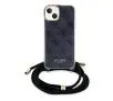 Etui Guess Crossbody Cord 4G Print GUHCP15SHC4SEK do iPhone 15/14/13 Czarny