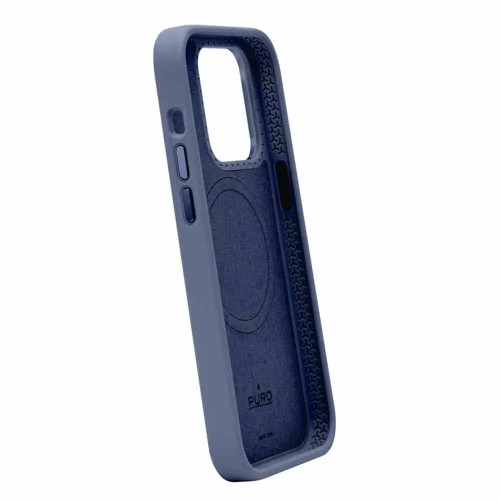 Etui Puro Icon Mag Pro do iPhone 15 Pro Max Granatowy