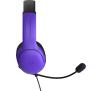 Słuchawki przewodowe z mikrofonem PDP Airlite Ultra Violet do PlayStation Nauszne Fioletowy