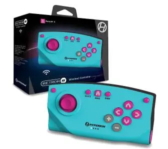 Pad Hyperkin RetroN 5 Bluetooth Wireless Controller Bezprzewodowy Niebieski