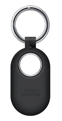 Brelok Samsung Silicone Case do Galaxy SmartTag 2 Czarny