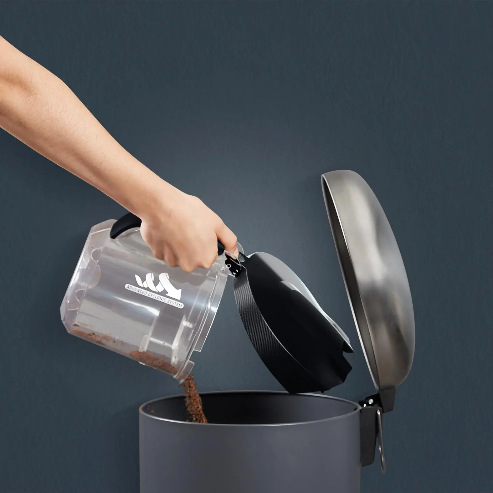 Odkurzacz Tefal Compact Power XXL Total Clean TW4B75 900W Mini turboszczotka Szczotka do parkietów