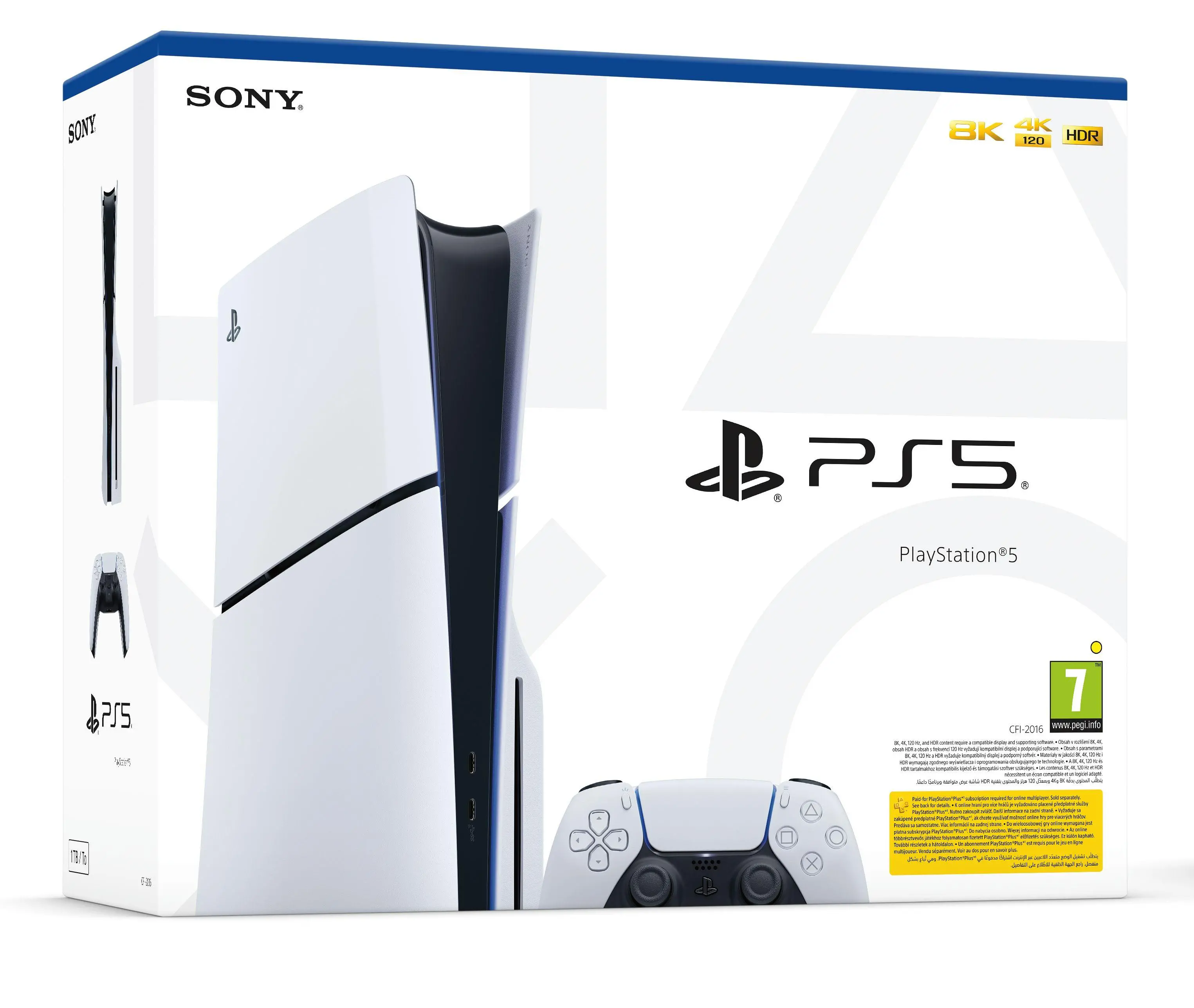 Konsola Sony PlayStation 5 Slim D Chassis (PS5) 1TB z napędem + The Last of Us Part I