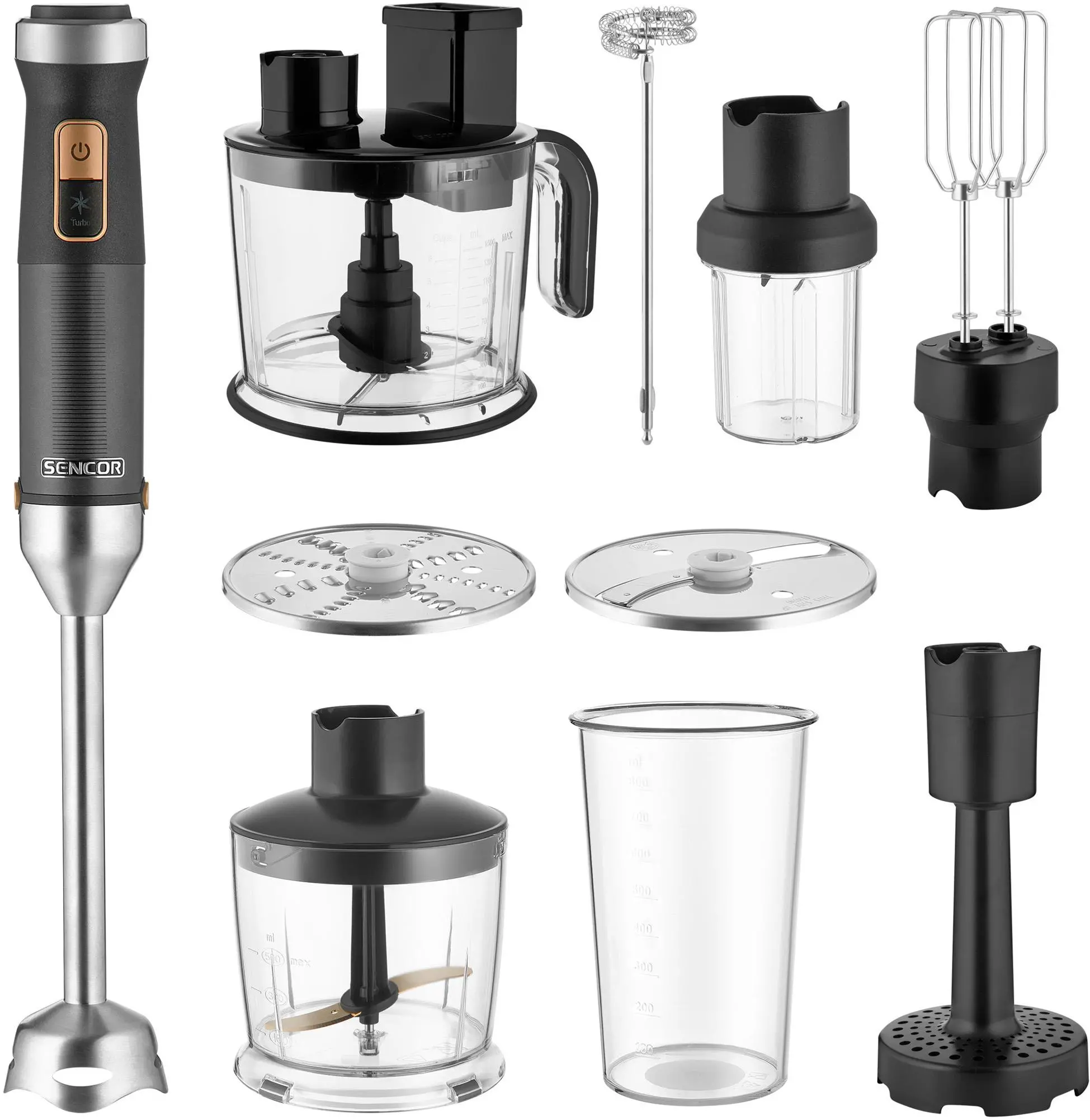 Blender Sencor SHB 6552BK 1500W Malakser Rozdrabniacz Młynek