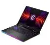 Laptop gamingowy MSI Raider GE68 HX 14VHG-408PL 16" 120Hz i9-14900HX 32GB RAM 2TB Dysk SSD RTX4080 DLSS3 Win11 Czarny