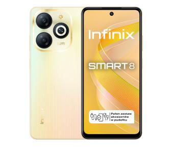 Smartfon Infinix Smart 8 3/64GB 6,6" 90Hz 13Mpix Złoty