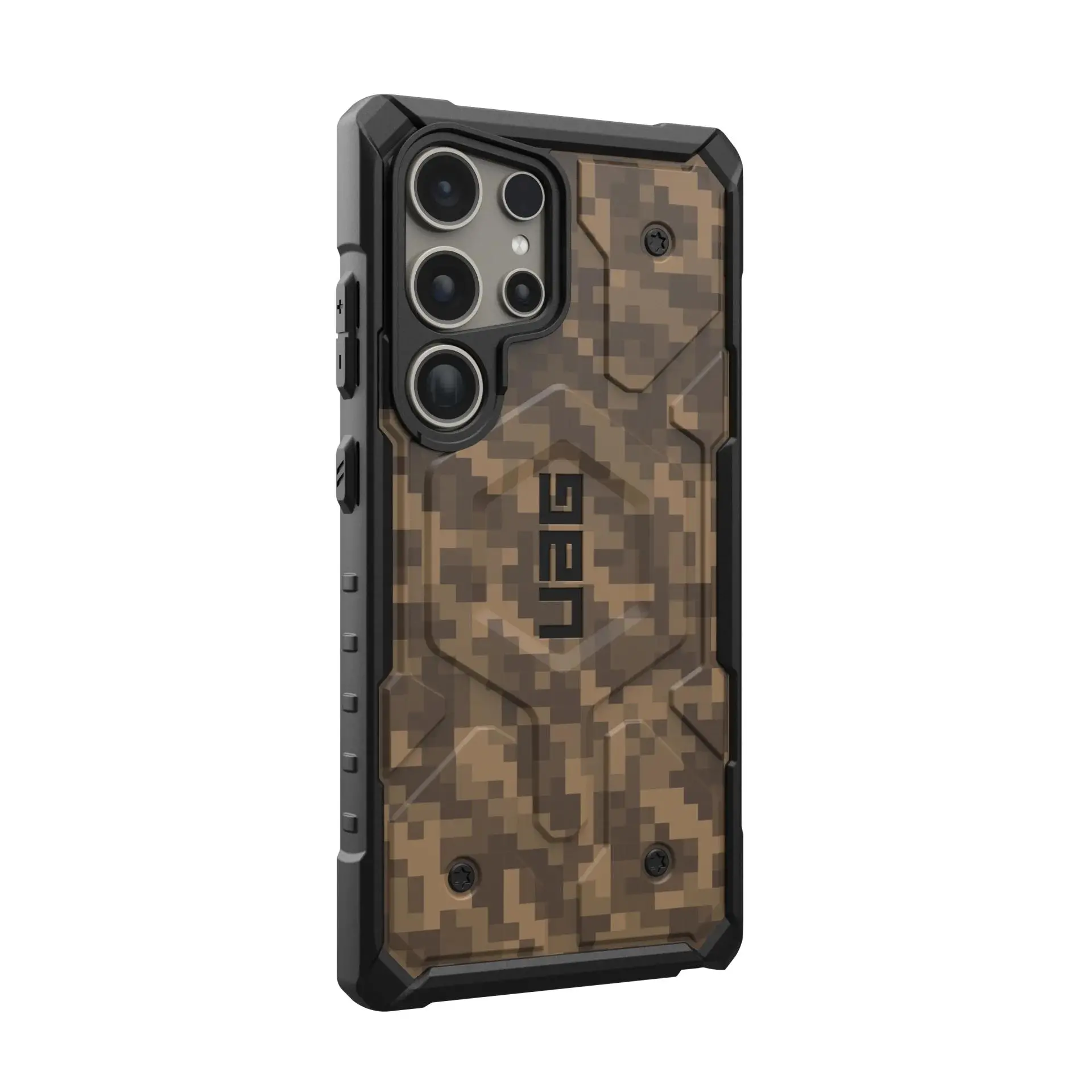 Etui UAG Pathfinder SE Pro Case do Galaxy S24 Ultra z wbudowanym modułem magnetycznym digi camo dark earth