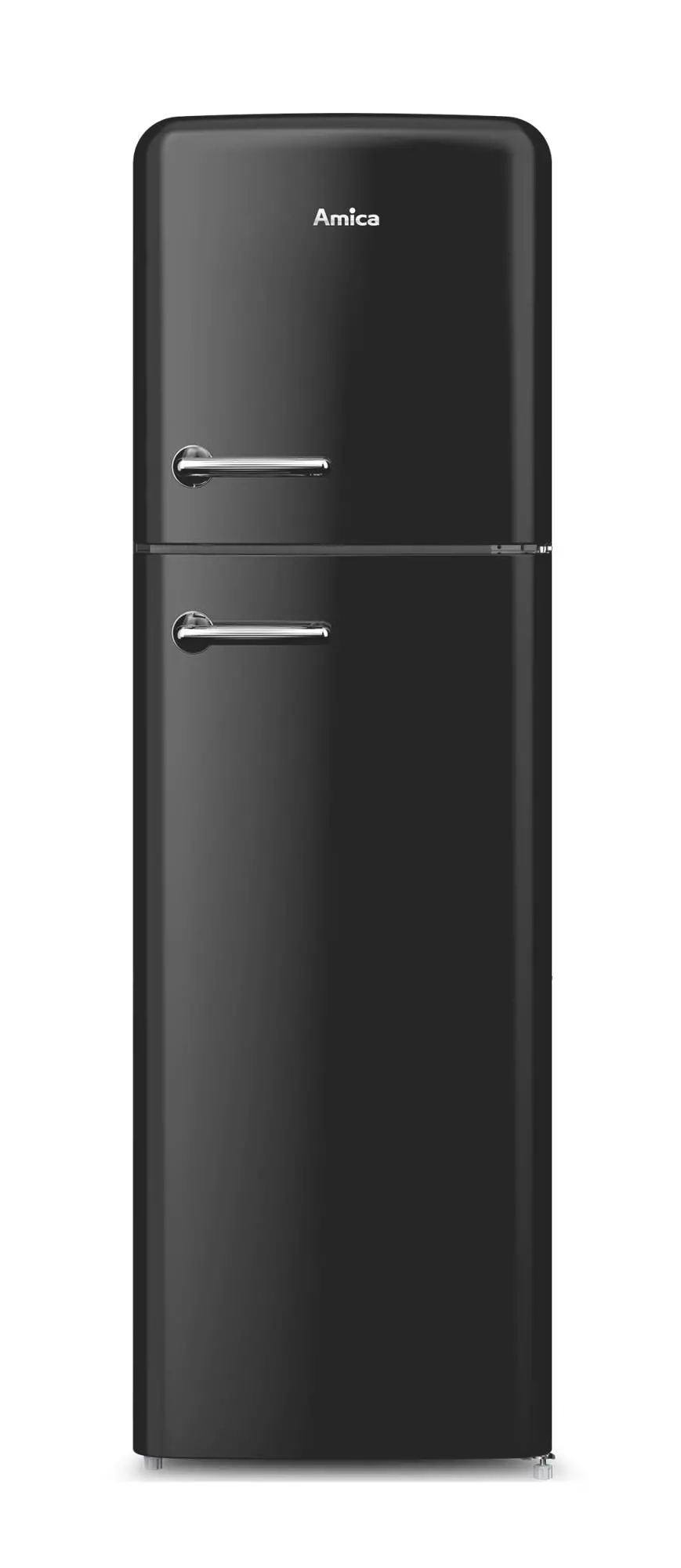 Lodówka Amica Retro FD280.3FB(E) Pełny No Frost 176,5cm Czarny