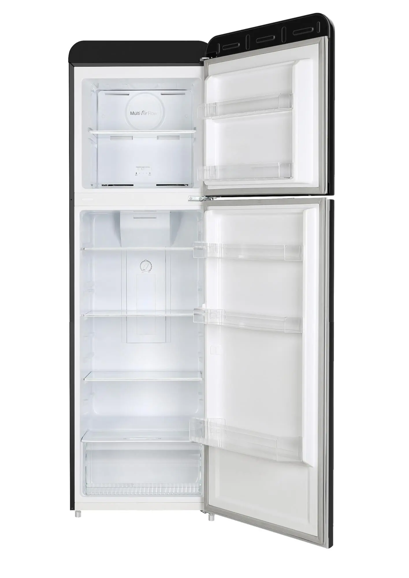 Lodówka Amica Retro FD280.3FB(E) Pełny No Frost 176,5cm Czarny