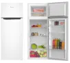 Lodówka Amica FD2485.4(E) 144cm Biały