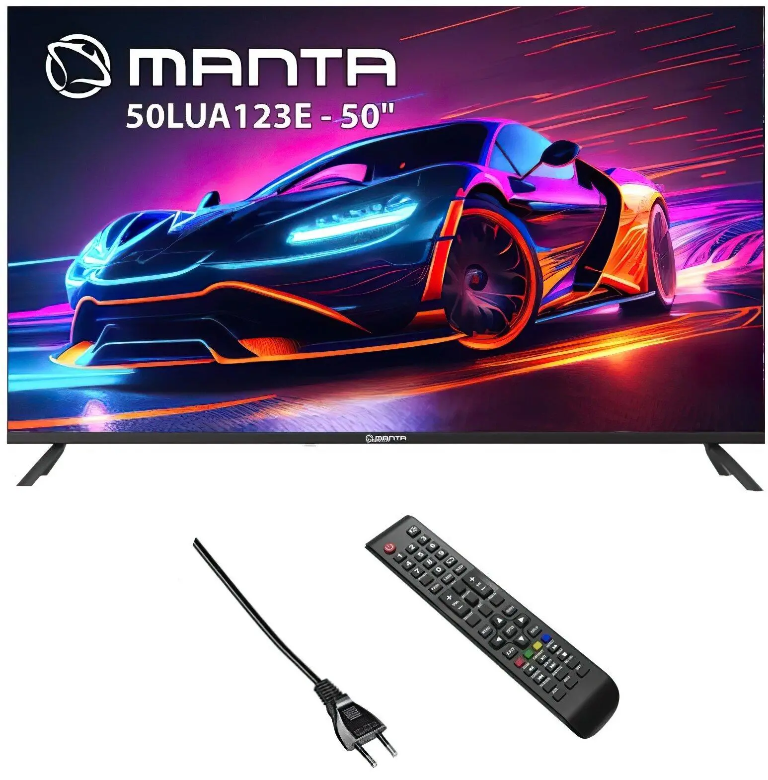 Telewizor Manta 50LUA123E  50" LED 4K Smart TV DVB-T2