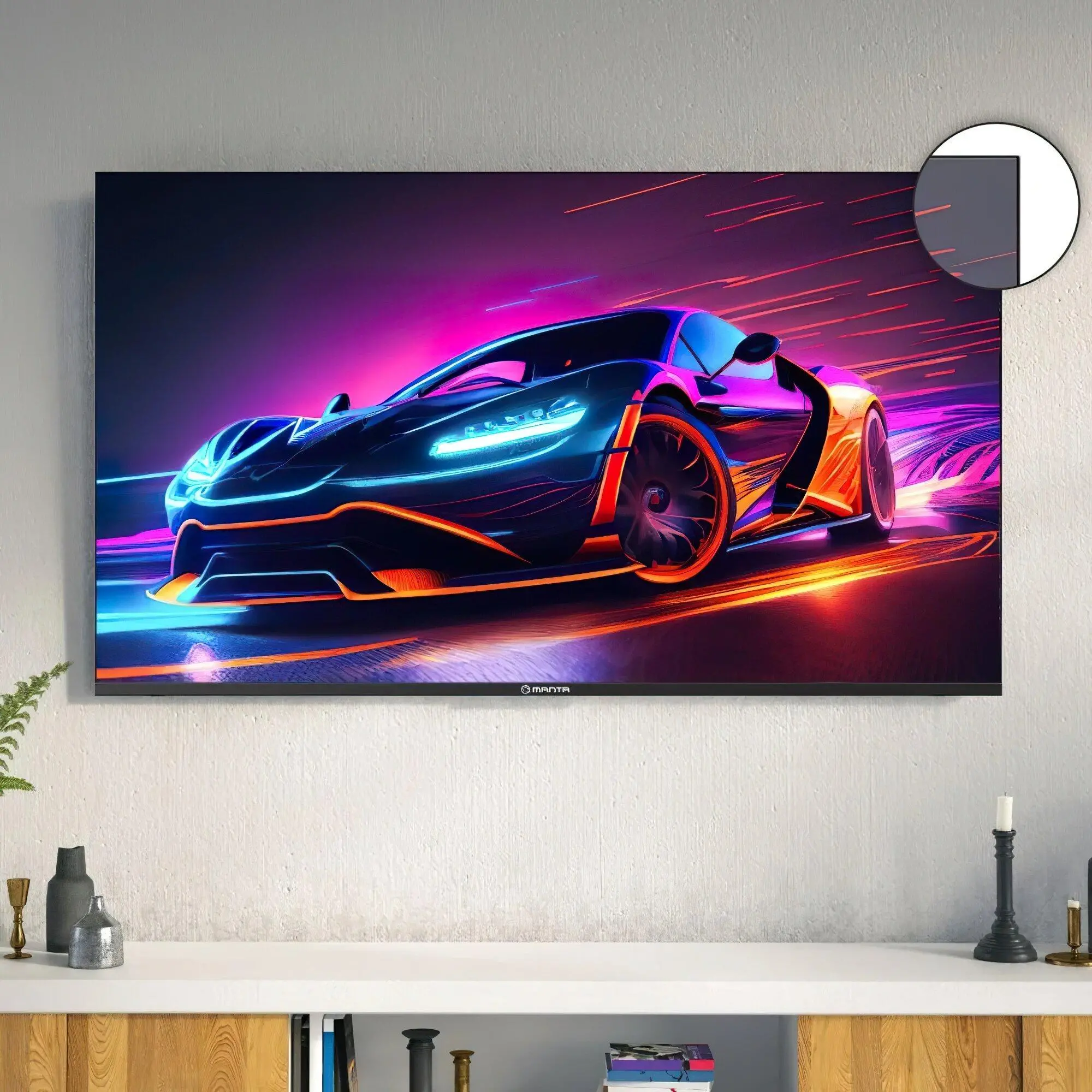 Telewizor Manta 50LUA123E  50" LED 4K Smart TV DVB-T2