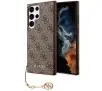 Etui Guess 4G Charms Collection GUHCS24LGF4GBR do Samsung Galaxy S24 Ultra Brązowy