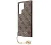 Etui Guess 4G Charms Collection GUHCS24LGF4GBR do Samsung Galaxy S24 Ultra Brązowy
