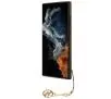 Etui Guess 4G Charms Collection GUHCS24LGF4GBR do Samsung Galaxy S24 Ultra Brązowy