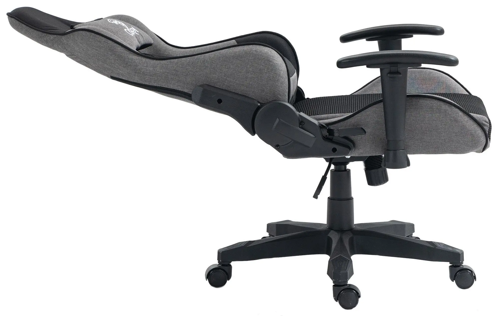 Fotel Cobra Rebel CR205 Gamingowy do 130kg Skóra ECO Szaro-czarny