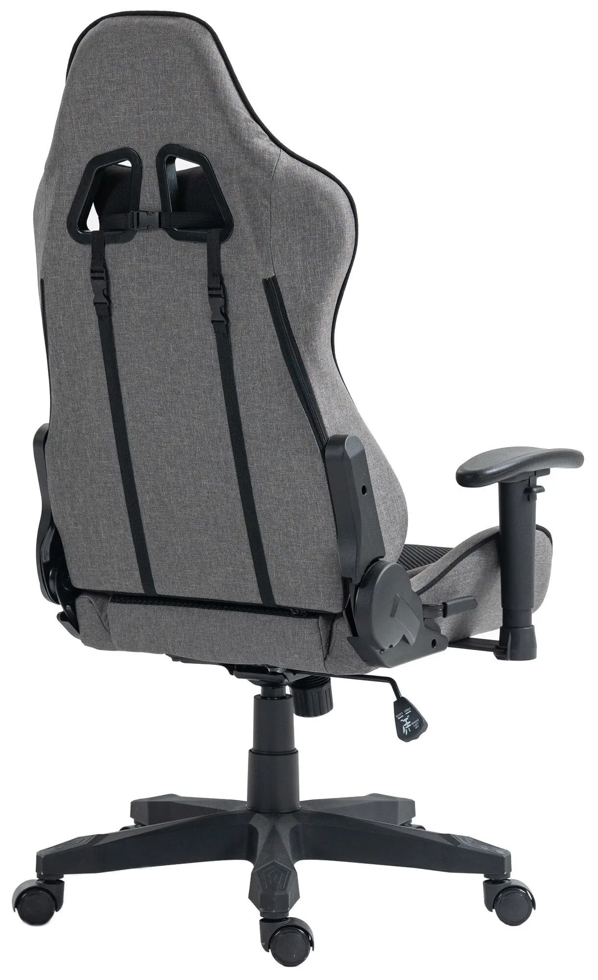 Fotel Cobra Rebel CR205 Gamingowy do 130kg Skóra ECO Szaro-czarny