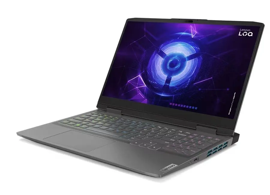 Laptop gamingowy Lenovo LOQ 15IRH8 15,6" 144Hz i5-12450H 16GB RAM 512GB Dysk SSD RTX3050 Win11 Szary