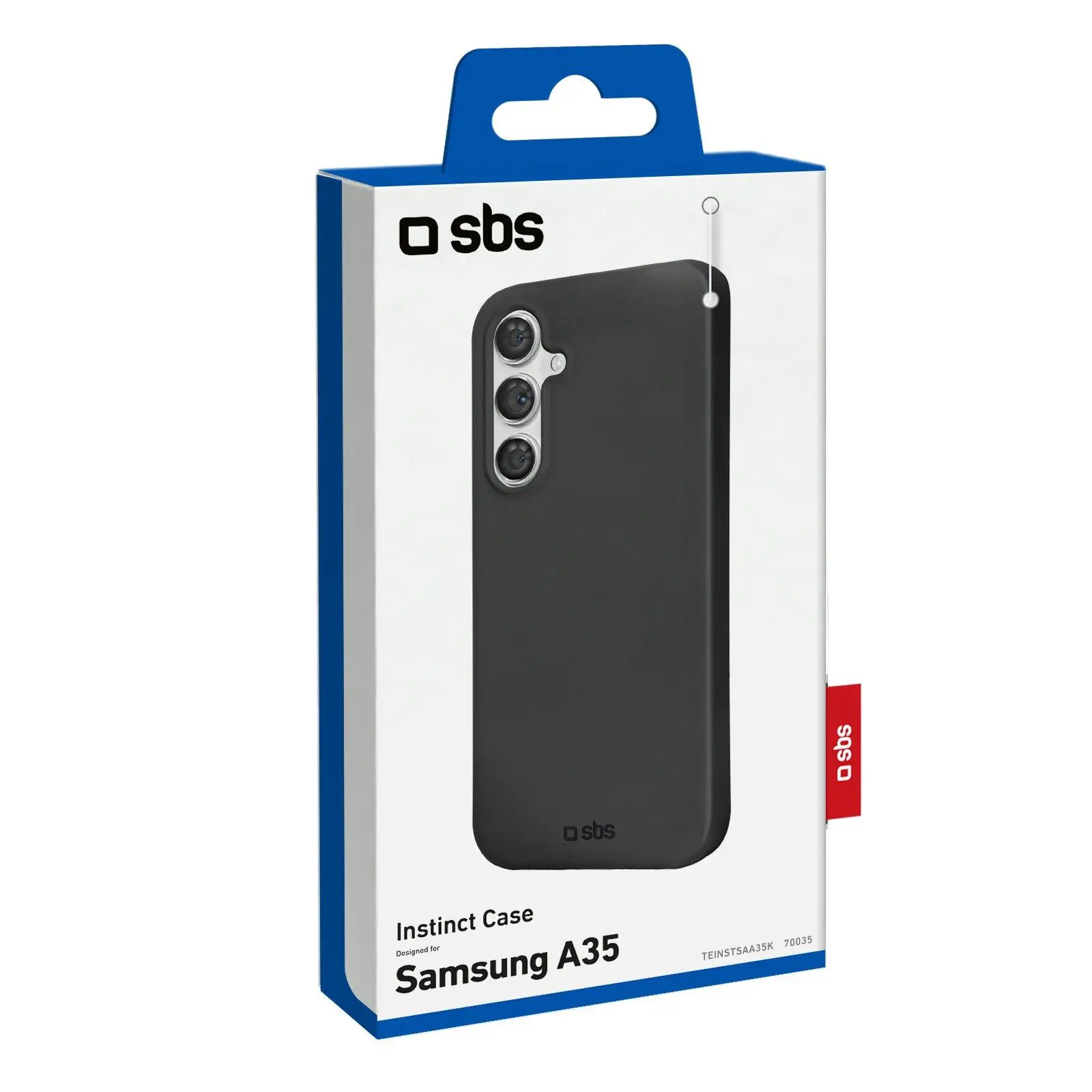Etui SBS Instinct do Galaxy A35 Czarny