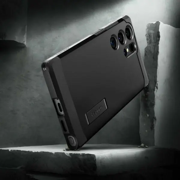 Etui Spigen Tough Armor ACS07300 do Galaxy S24 Ultra Czarny