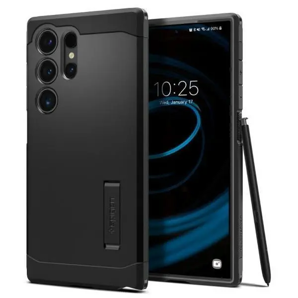 Etui Spigen Tough Armor ACS07300 do Galaxy S24 Ultra Czarny
