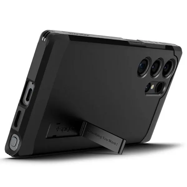 Etui Spigen Tough Armor ACS07300 do Galaxy S24 Ultra Czarny