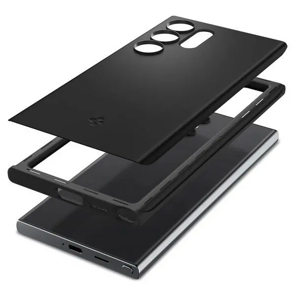 Etui Spigen Thin Fit ACS07281 do Galaxy S24 Ultra Czarny