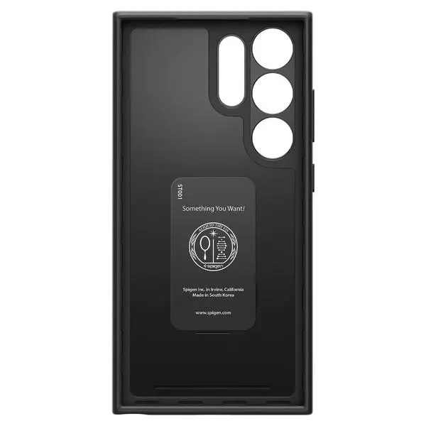 Etui Spigen Thin Fit ACS07281 do Galaxy S24 Ultra Czarny