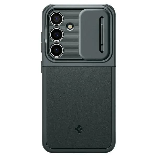 Etui Spigen Optik Armor ACS07364 do Galaxy S24 Zielony