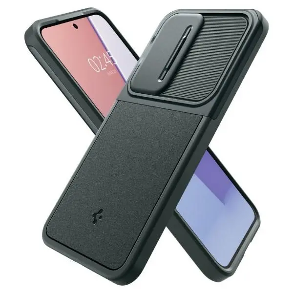 Etui Spigen Optik Armor ACS07364 do Galaxy S24 Zielony