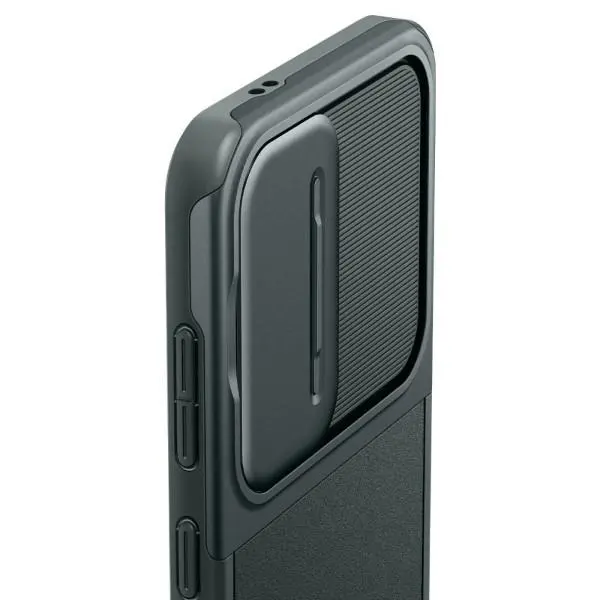 Etui Spigen Optik Armor ACS07364 do Galaxy S24 Zielony