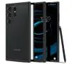 Etui Spigen Ultra Hybrid ACS07295 do Galaxy S24 Ultra Przezroczysty-Czarny