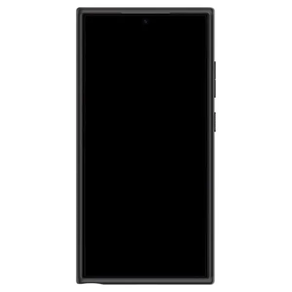 Etui Spigen Ultra Hybrid ACS07295 do Galaxy S24 Ultra Przezroczysty-Czarny