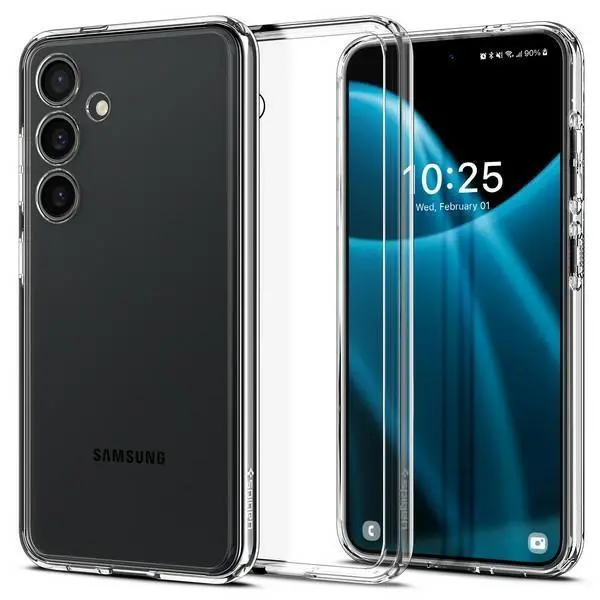 Etui Spigen Ultra Hybrid ACS07349 do Galaxy S24 Przezroczysty