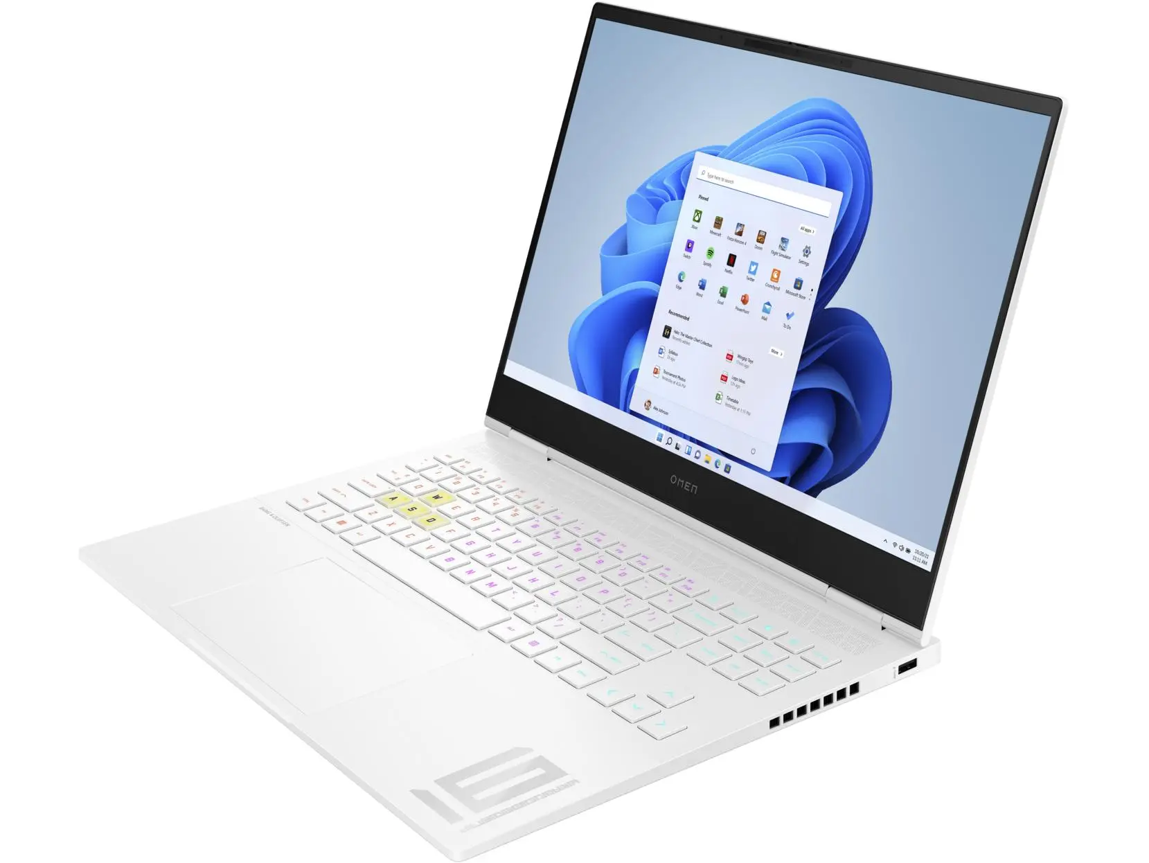 Laptop gamingowy HP OMEN 16-u0042nw 16'' 240Hz i9-13900HX 32GB RAM 1TB Dysk SSD RTX4070 DLSS3 Win11 Biały