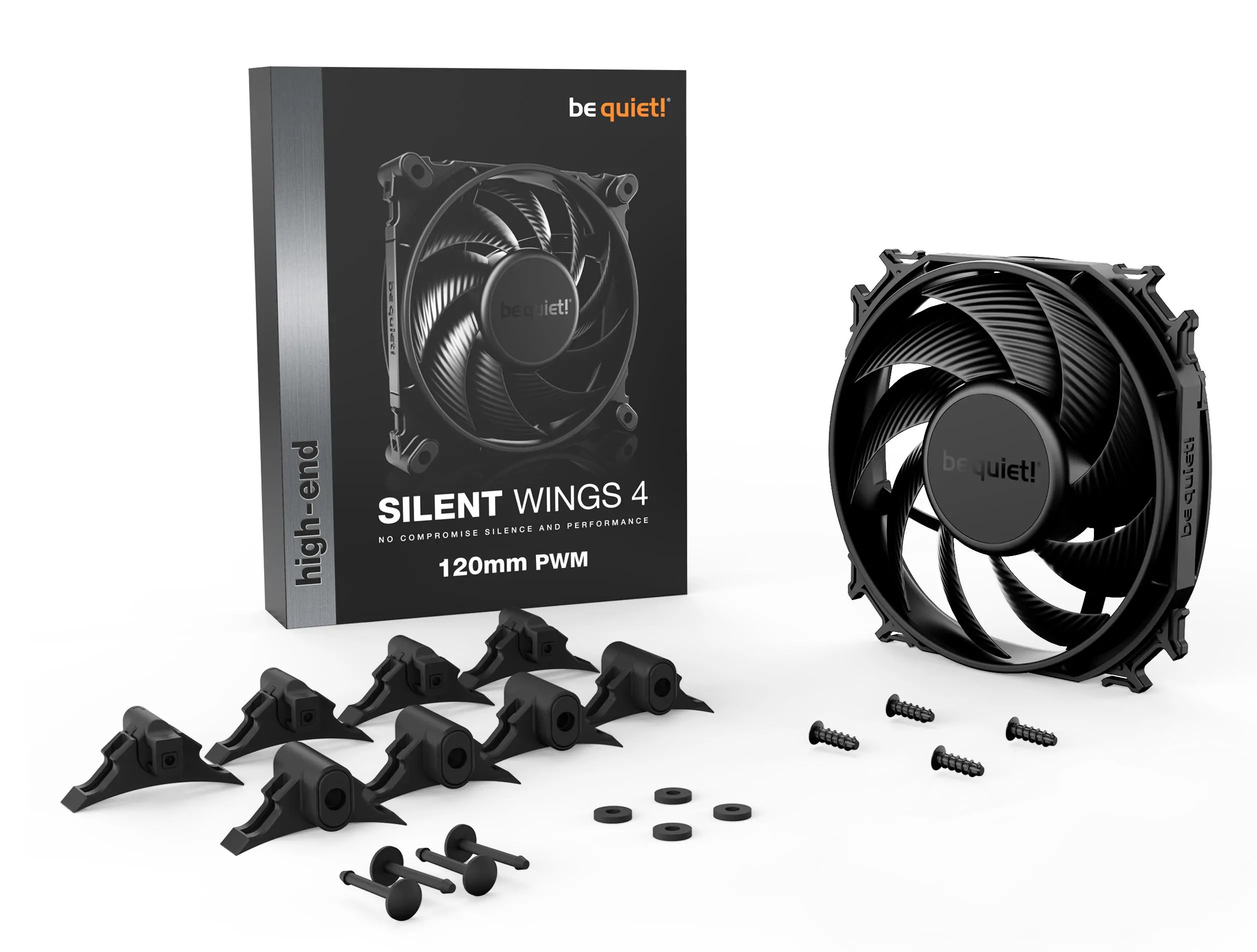 Wentylator be quiet! Silent Wings 4 PWM 120mm Czarny