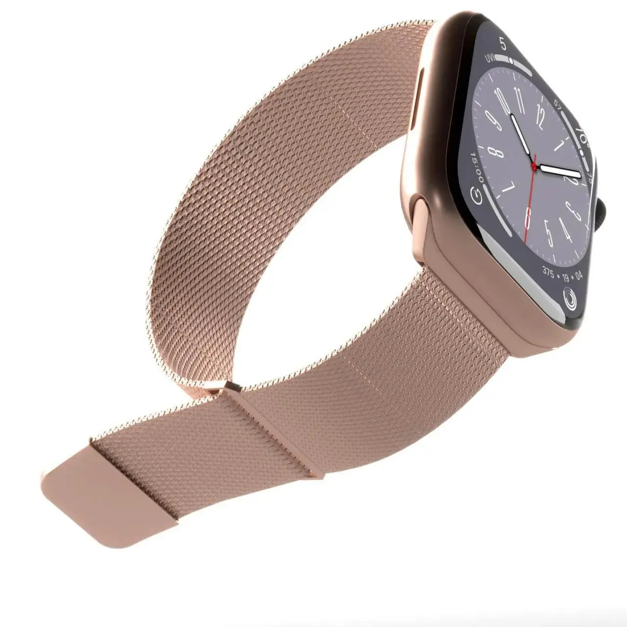 Pasek Puro MILANESE Watch 38-40-41mm Różowy