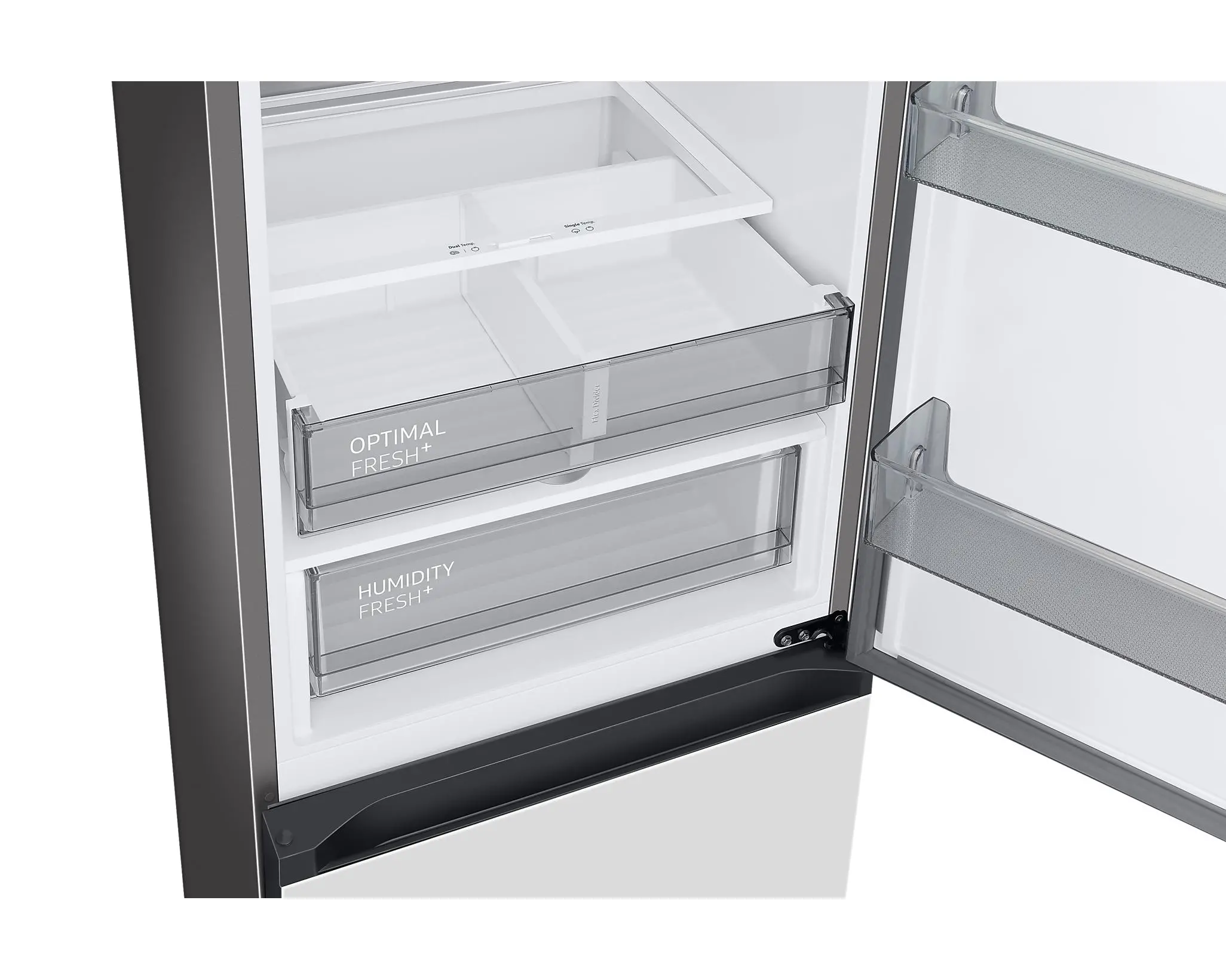 Lodówka Samsung Bespoke RB34C7B5E12 Pełny No Frost 185,3cm Szuflada z kontrolą wilgotności Zdalne sterowanie Biały