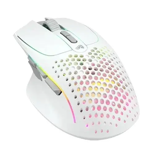 Myszka gamingowa Glorious Model I 2 Wireless Mat Biały