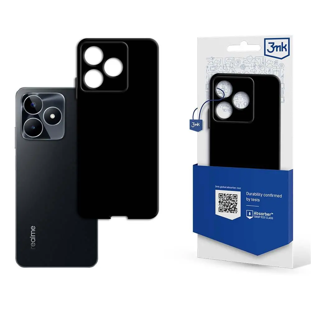 Etui 3mk Matt Case do realme C53 Czarny