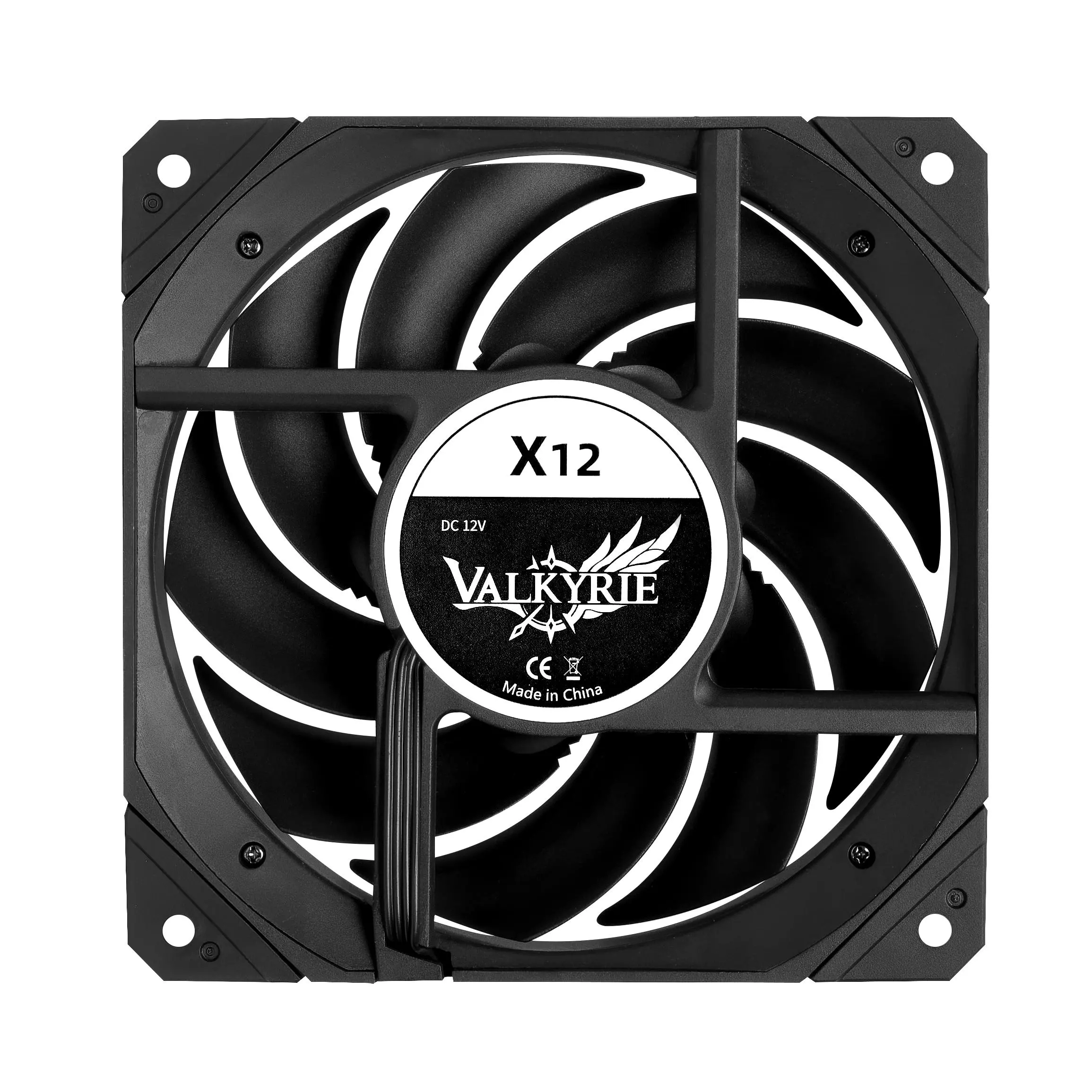 Wentylator Valkyrie X12 ARGB 120mm Czarny