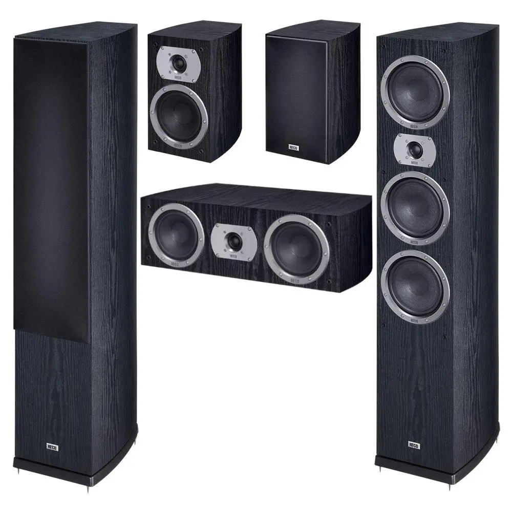 Zestaw kolumn Heco Victa Prime 702/202/102 Czarny