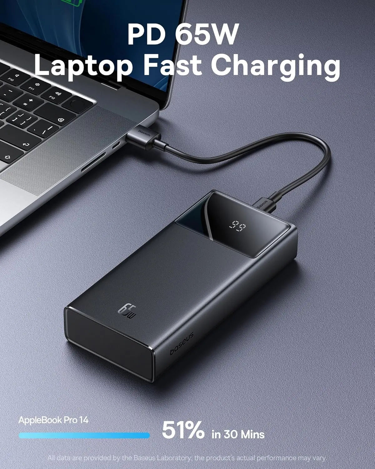 Powerbank Baseus P10022906113-00 OS Star-Lord 20000mAh 65W Czarny