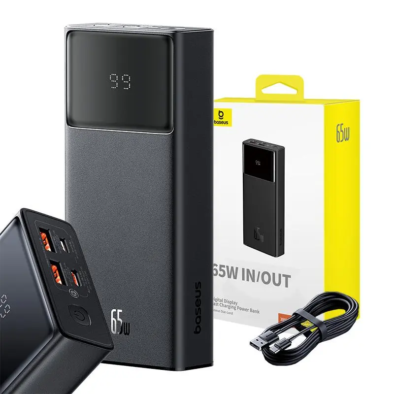Powerbank Baseus P10022906113-00 OS Star-Lord 20000mAh 65W Czarny