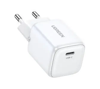 Ładowarka sieciowa UGREEN 15326 Nexode mini USB-C PD3.0 QC4.0 GaN 30W Biały