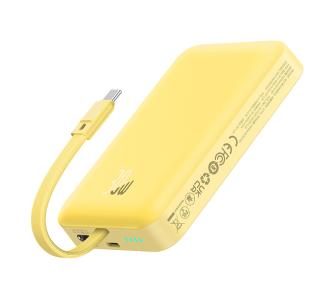 Powerbank Baseus P1002210BY23-00 Magnetic Mini 10000mAh 30W MagSafe z kablem USB-C Żółty